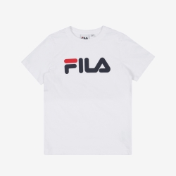 Fila Uno Round - Poikien Poolopaita - Valkoinen | FI-20425